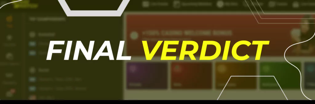 Final Verdict