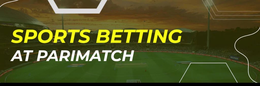 Sports betting at Parimatch