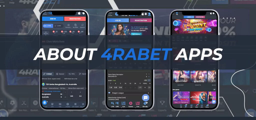 About 4rabet Apps