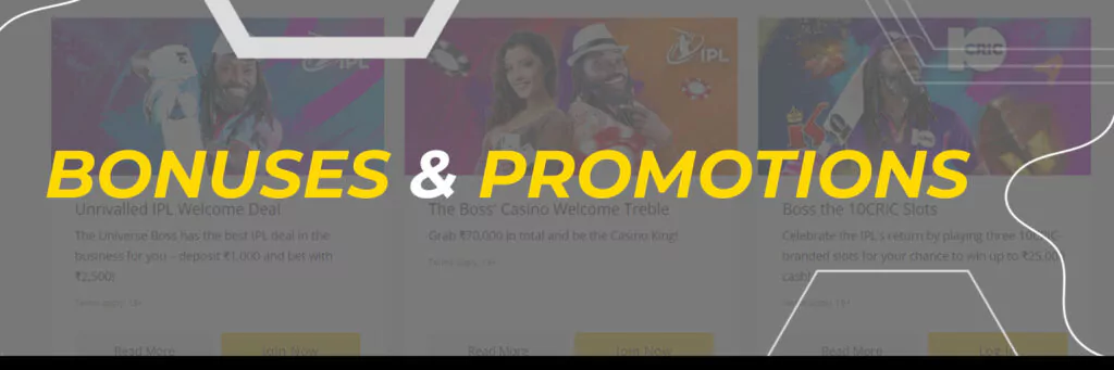 Bonuses & Promotions
