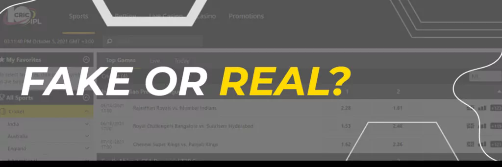 Fake or real