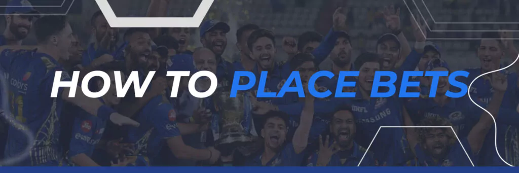 How to Place IPL Bets Online