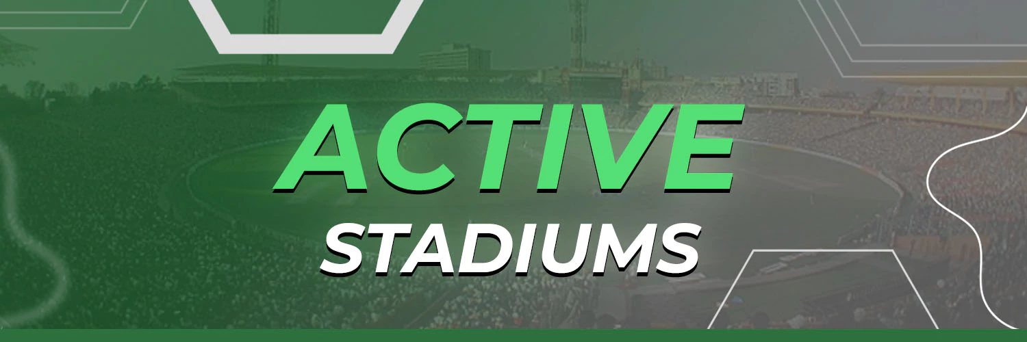 Active stadiums
